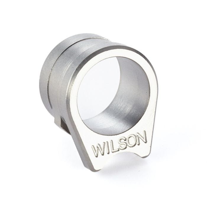 BUSHING, 1911 BARREL, COMMANDER, THICK FLANGE, BULLET PROOF, FULL-FIT, STAINLESS