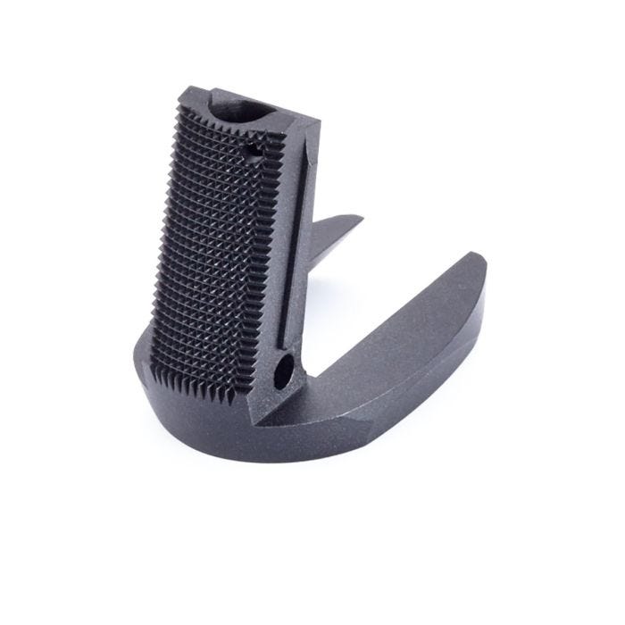 MAGWELL, ONE-PIECE, CHECKERED, BULLET PROOF, SENTINEL, ROUND BUTT, ALUMINUM