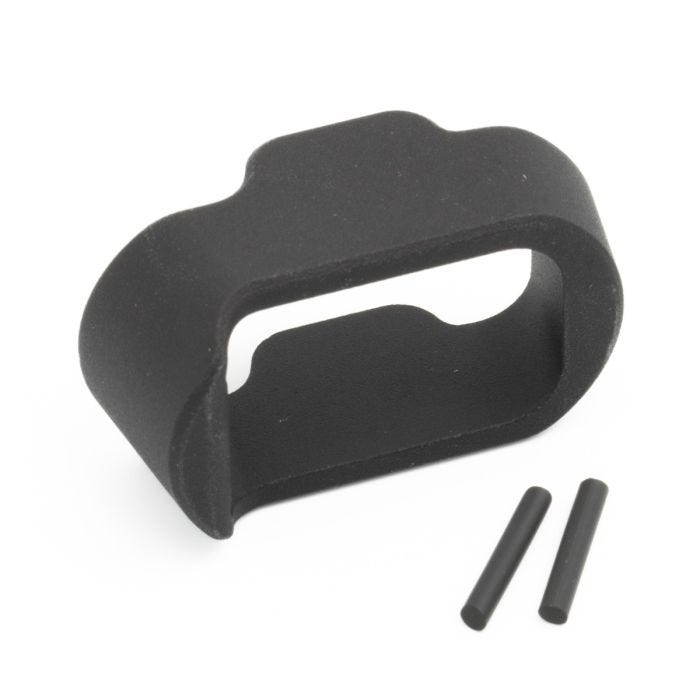 MAGAZINE SPACER SLEEVE, EDC X9S/SFX9 15/18RD MAGAZINE, ALUMINUM, BLACK