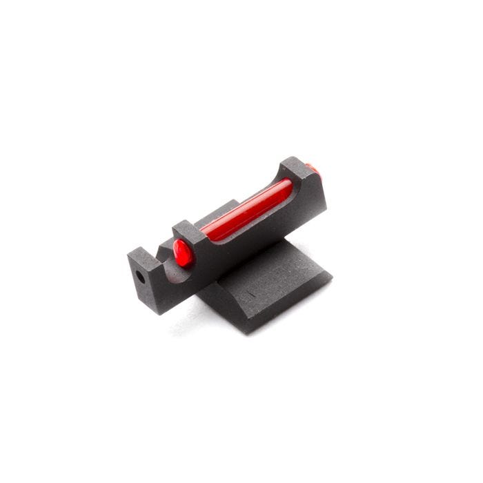 FRONT SIGHT, 1911, SNAG-FREE, COMPETITION, RED FIBER OPTIC, .180"