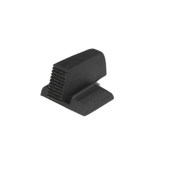 FRONT SIGHT, 1911, SNAG-FREE, SERRATED, BLACK, .210"