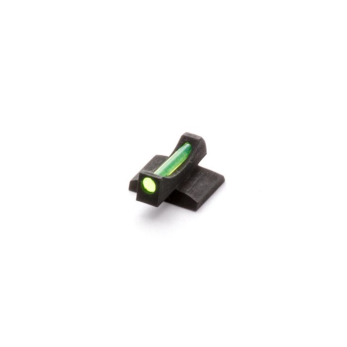 FRONT SIGHT, 1911, SNAG-FREE, GREEN FIBER OPTIC, .150"