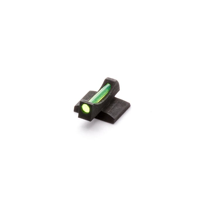 FRONT SIGHT, 1911, SNAG-FREE, GREEN FIBER OPTIC, .160"