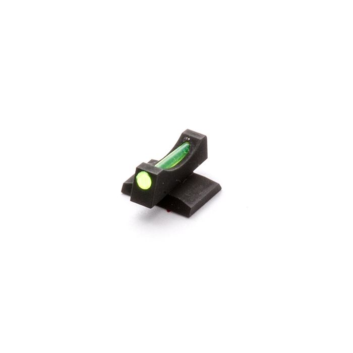 FRONT SIGHT, 1911, SNAG-FREE, GREEN FIBER OPTIC, .170"