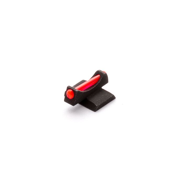 FRONT SIGHT, 1911, SNAG-FREE, RED, FIBER OPTIC, .150"