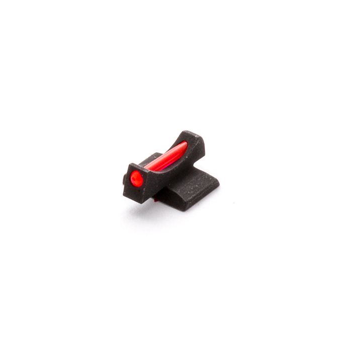 FRONT SIGHT, 1911, SNAG-FREE, RED, FIBER OPTIC, .160"