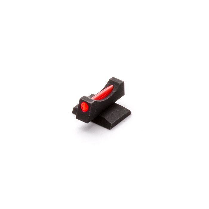 FRONT SIGHT, 1911, SNAG-FREE, RED, FIBER OPTIC, .170"