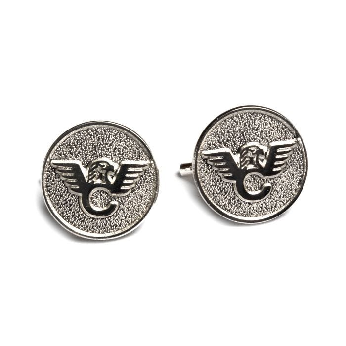 MEDALLION, STERLING SILVER, WILSON COMBAT, SET OF 2