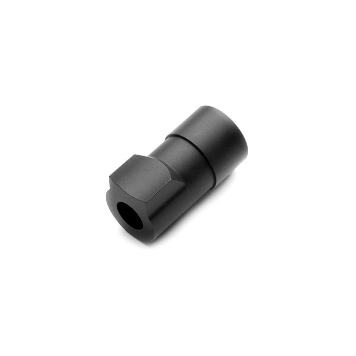 PLUG, GUIDE ROD, REVERSE, SUPPORTED FOR BULL BARREL, OPEN END, COMPACT, BLUE