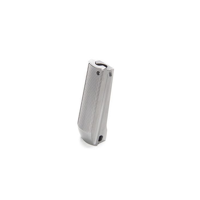 MAINSPRING HOUSING, FLAT, ROUND BUTT, FULL-SIZE, STAINLESS