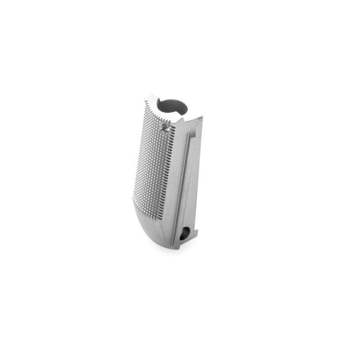 MAINSPRING HOUSING, FLAT, ROUND BUTT, COMPACT, STAINLESS