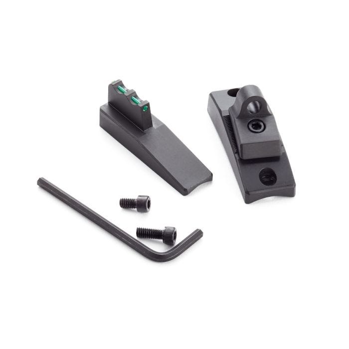 SIGHT SET, TRAK-LOCK II GHOST RING, GREEN FIBER OPTIC FRONT, 870/1100/1187, 12 GAUGE