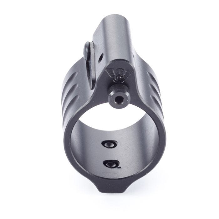 GAS BLOCK, ADJUSTABLE, WILSON COMBAT/SLR RIFLEWORKS, SENTRY 8 SET SCREW