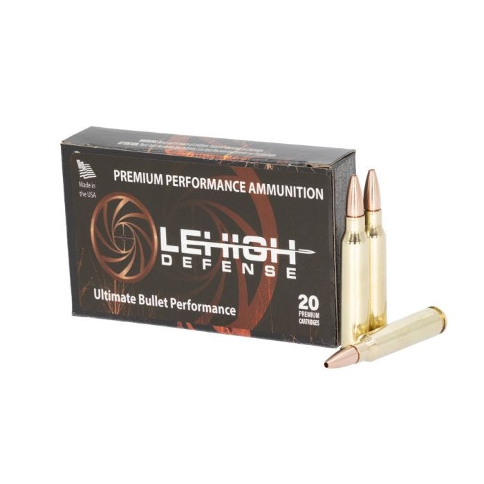 .223 REMINGTON | 62GR, LEHIGH DEFENSE CC, 20/BOX
