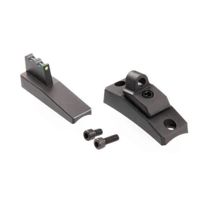 SIGHT SET, TRAK-LOCK II GHOST RING, GREEN FIBER OPTIC FRONT, 870/1100/1187, 12 GAUGE, .735", 14" BARREL