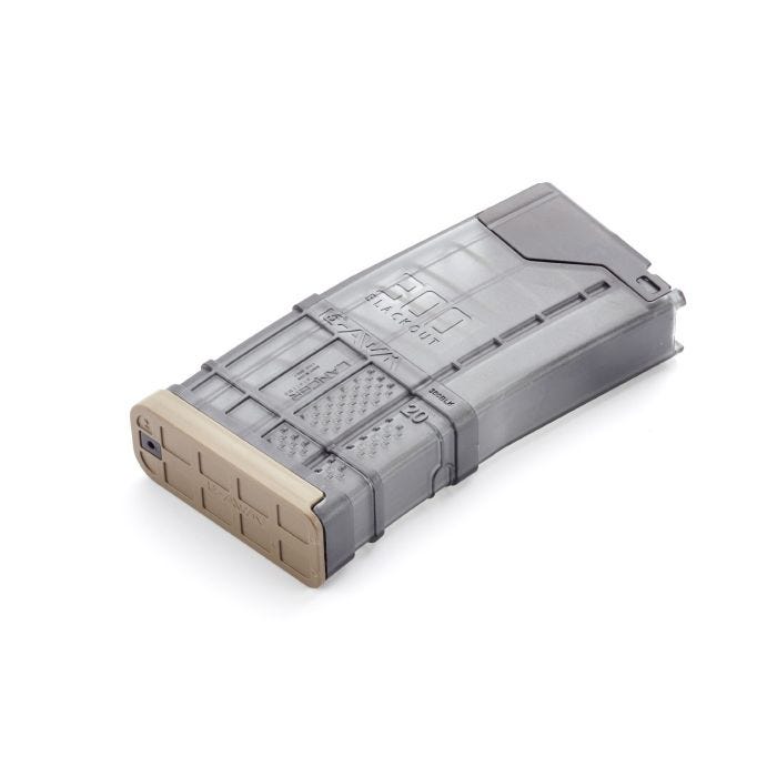 MAGAZINE, AR-15, 300 BLK/300 HAM'R/7.62X40 WT, 20 ROUND, POLYMER | LANCER