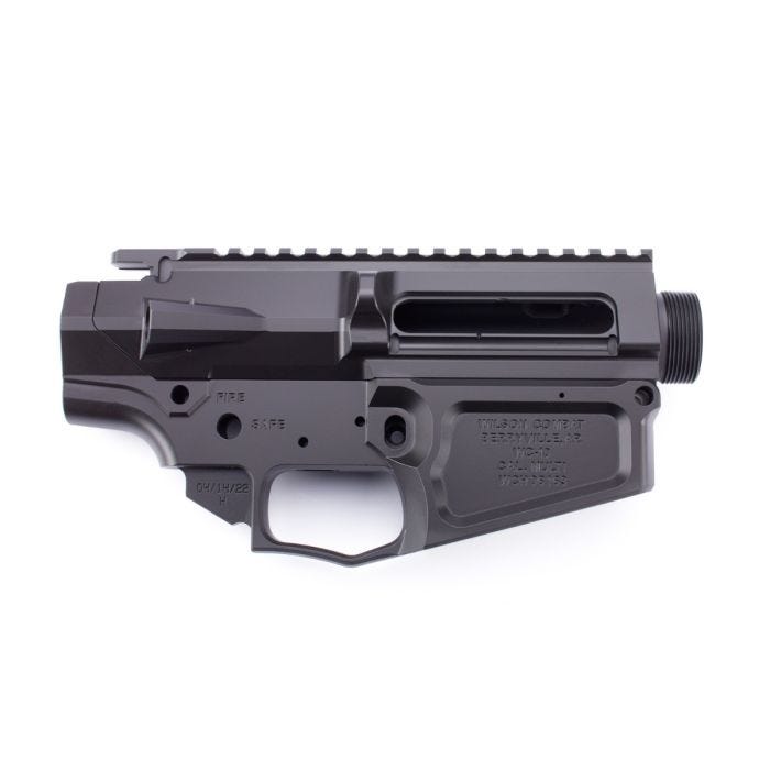 RECEIVER, AR-10, LOWER/UPPER, MATCHED SET, BILLET, FORWARD ASSIST, BLACK